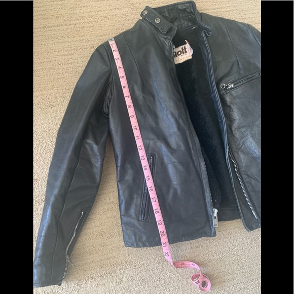Vintage Schott women’s leather moto jacket - Picture 6 of 12